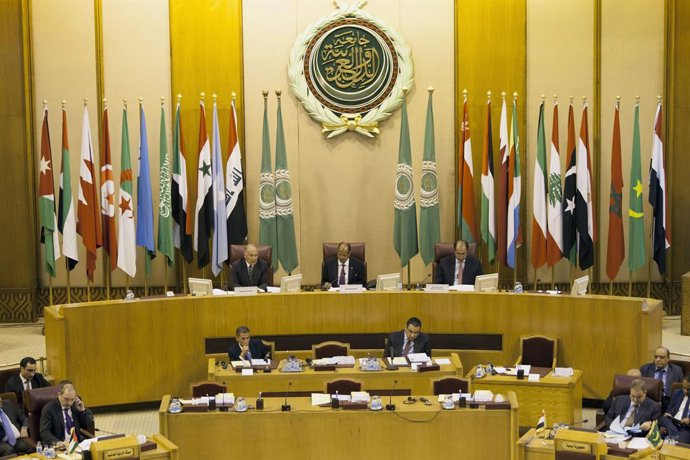 Archivo - CAIRO, Sept. 12, 2017  Photo taken on Sept. 12, 2017 shows the 148th ordinary session of the Arab League (AL) council at the level of foreign ministers at the AL headquarters in Cairo, Egypt. A sharp debate took place on Tuesday among Arab sen