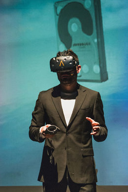 BOGOTÁ, 09 de octubre de 2023.- Exposición Archivos Atómicos. (Colprensa-Harddiskmuseum (HDM)).