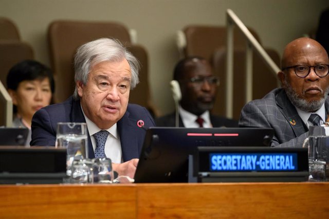 El secretario general de Naciones Unidas, António Guterres 