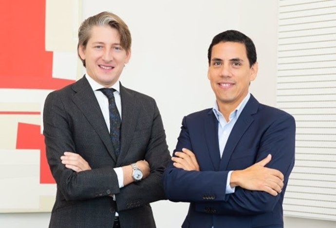 El director general de BCG en Madrid, Pelayo Losada, y el director general de Inverto en España, Manuel Berlanga