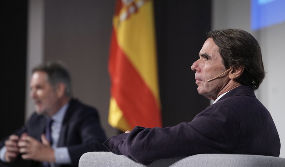 El expresidente del Gobierno, José María Aznar