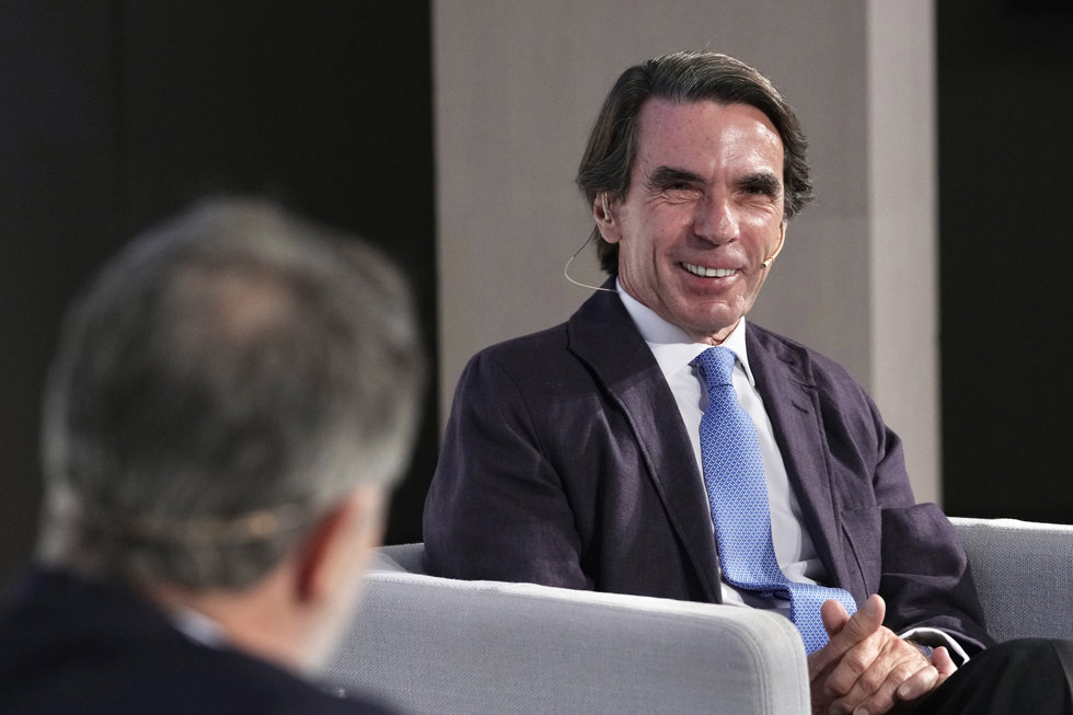 El expresidente del Gobierno, José María Aznar