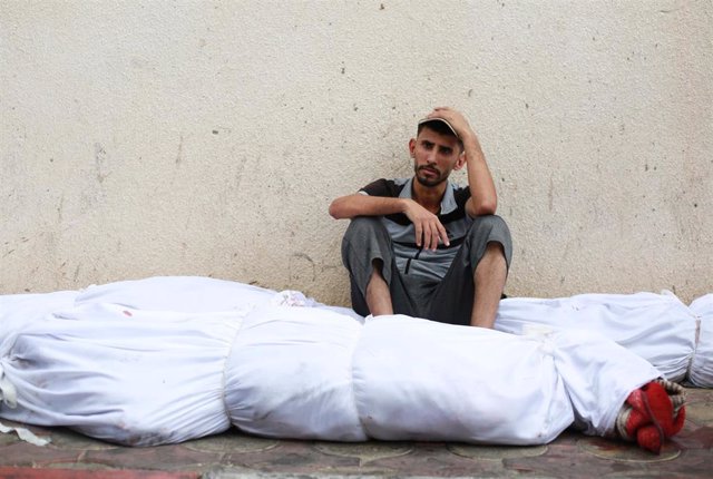 Cadáveres en la Franja de Gaza