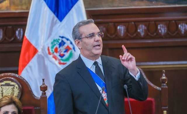 Archivo - El presidente de República Dominicana, Luis Abinader