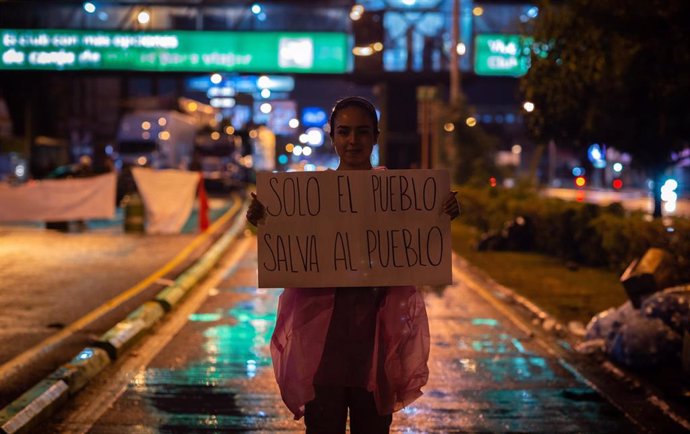 Manifestaciones en Guatemala contra la Fiscalía liderada por Consuelo Porras