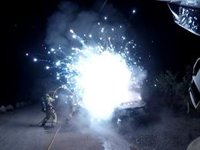 Queman en Ibiza un vehículo que coincide con el utilizado por dos encapuchados para liberar a un preso