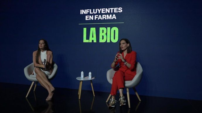 Boticaria García durante el  evento Influyentes en Farma .