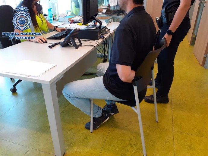 Momento de la detención