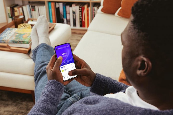 El último diseño de la aplicación de Revolut.