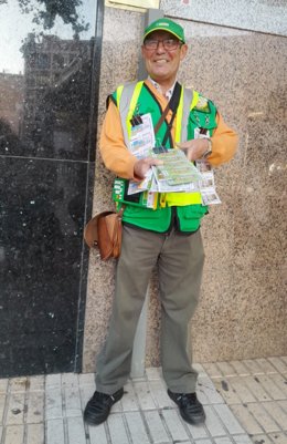 Ndp Cupones Premiados De La Once Y Foto Del Vendedor De Santo Domingo De La Calzada