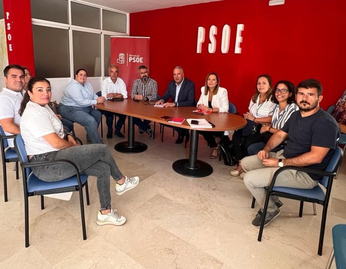 Reunión de dirigentes del PSOE en La Janda.