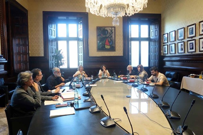 Reunión de la Mesa del Parlament