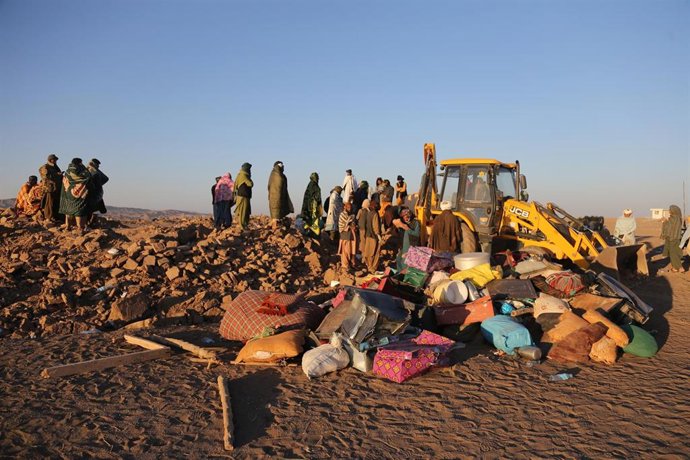 Daños materiales tras el terremoto en la provincia de Herat, en Afganistán