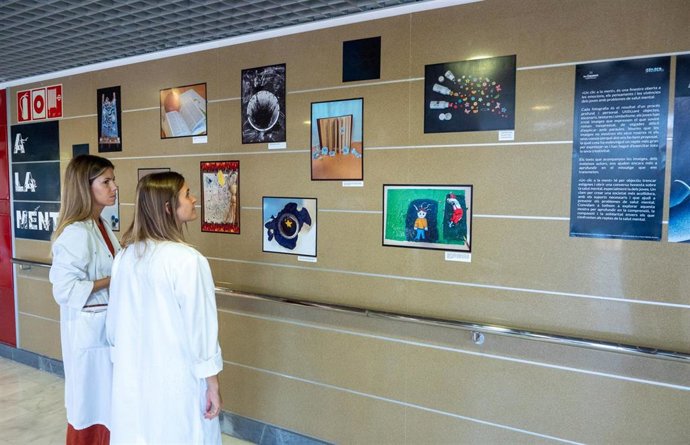 Dos profesionales visitan la exposición