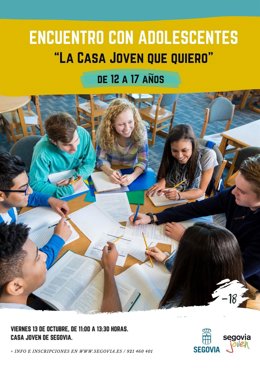 Cartel de la iniciativa del Ayuntamiento de Segovia