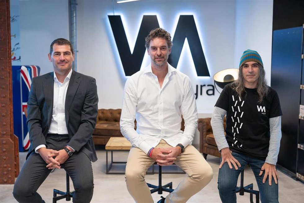 Acto de presentación de la plataforma GameChangers3, en el que han estado presentes Pau Gasol, Iker Casillas y Chema Alonso, Chief Digital Officer de Telefónica.