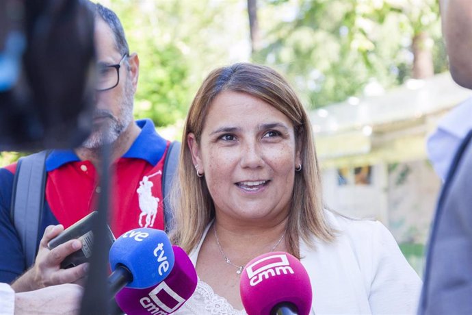 La presidenta de la Ejecutiva provincial del PSOE de Toledo, Tita García Élez