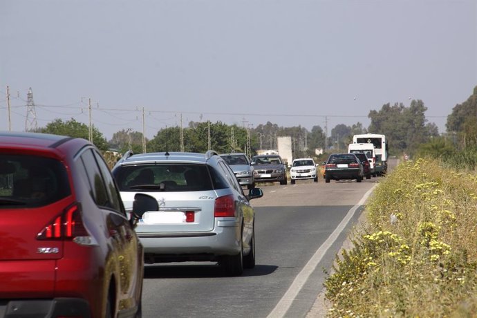 Imagen de recurso de la A-362, que une Los Palacios con Utrera.