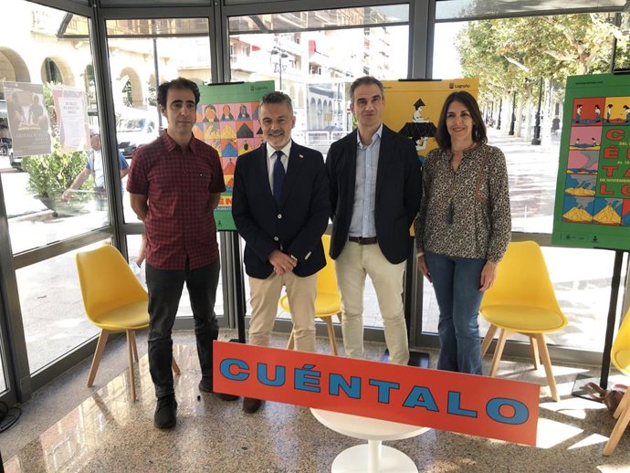 Presentación de la nueva edición de 'Cuéntalo 2023' en Logroño