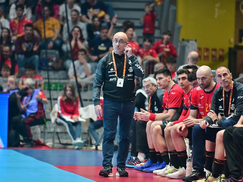 Archivo - El seleccionador español de balonmano, Jordi Ribera