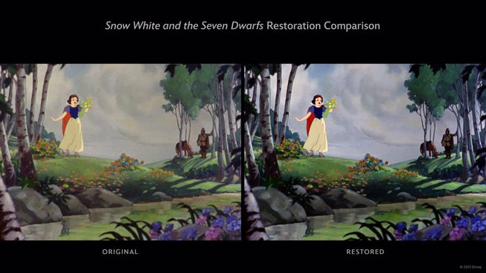 El clásico de animación Blancanieves y los siete enanitos llega a Disney+, con una importante mejora en 4K