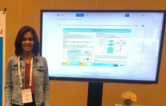 Patricia Moreno, investigadora de la Facultad de Psicología de la UMA que participa en Proemo