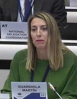 María Guardiola interviene en el pleno del Comité de las Regiones