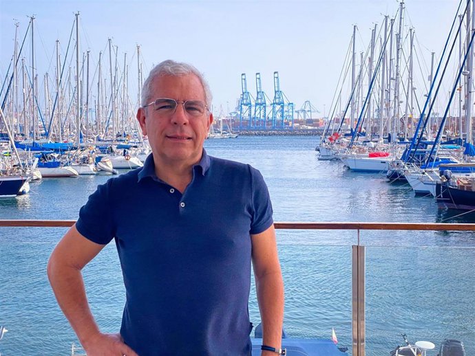 Archivo - El portavoz de la asociación antiahogamientos 'Canarias, 1.500 km de costa', Sebastián Quintana