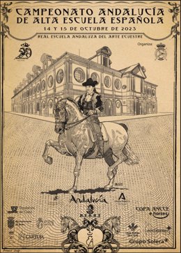 Cartel del Campeonata de Andalucía.
