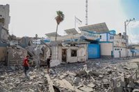 El Ejército de Israel bombardea el puerto de Gaza