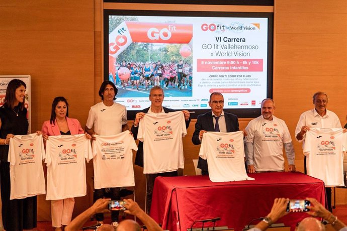 Presentación de la VI Carrera Solidaria 10K organizada por World Vision y GO fit.