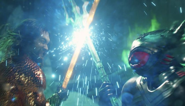 Aquaman vs a Black Manta en el nuevo clip filtrado de El Reino Perdido
