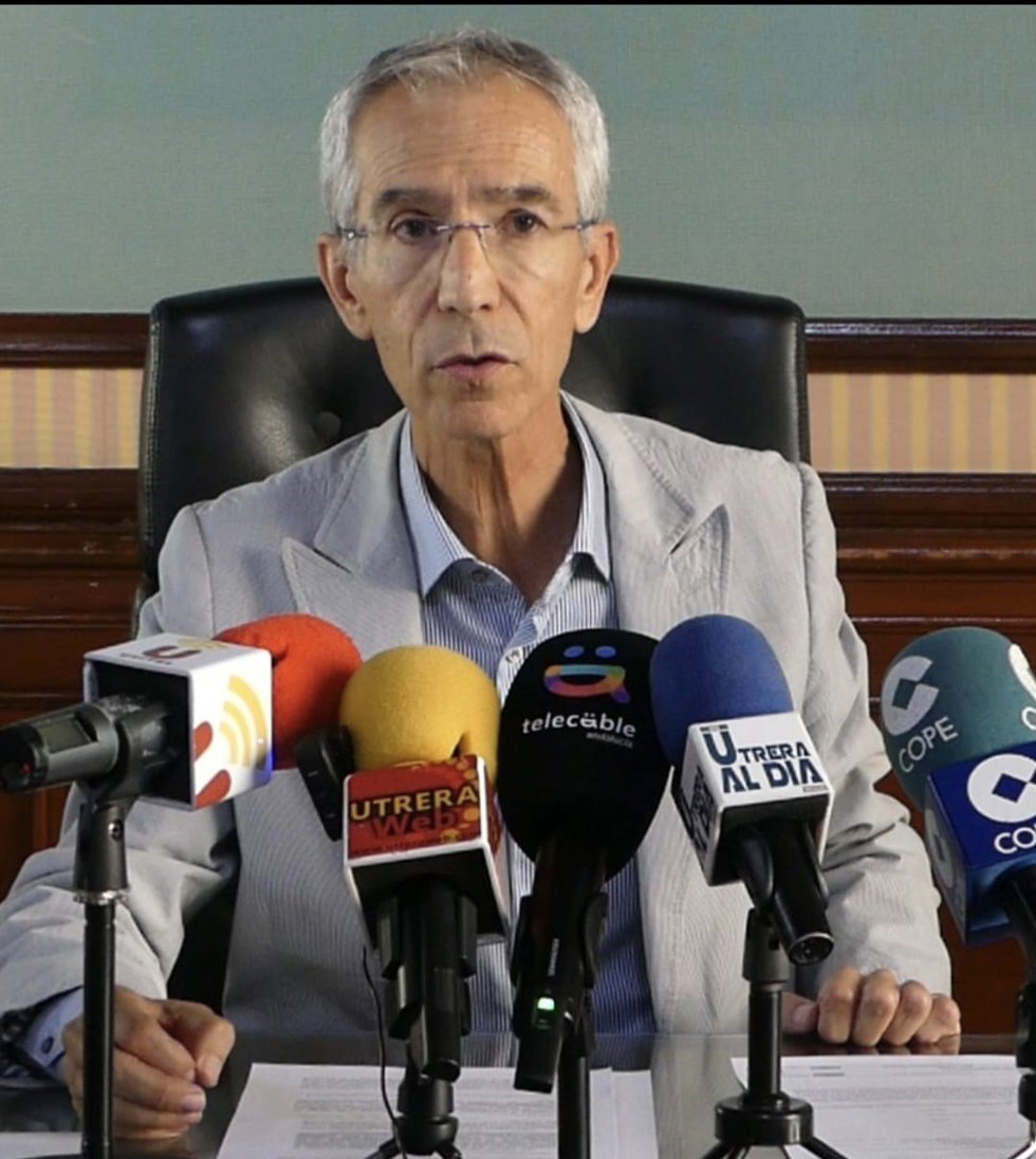 El alcalde de Utrera, Curro Jiménez