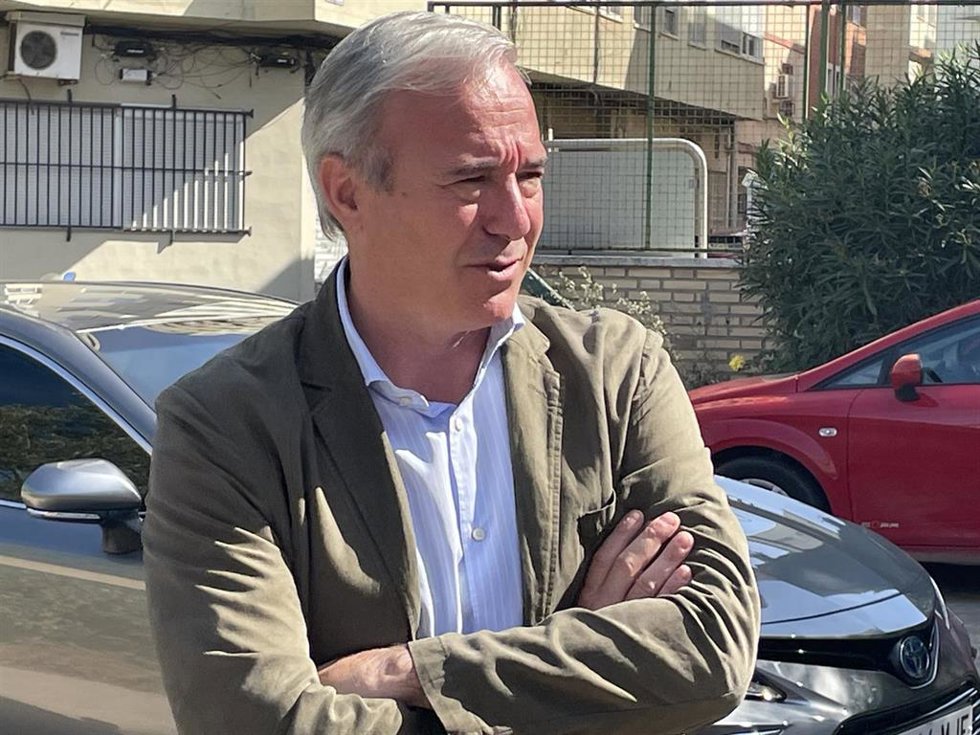El presidente del Gobierno de Aragón, Jorge Azcón.
