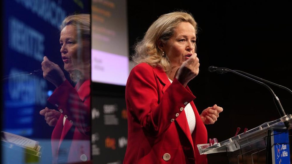 La vicepresidenta primera en funciones y ministra de Asuntos Económicos y Transformación Digital, Nadia Calviño