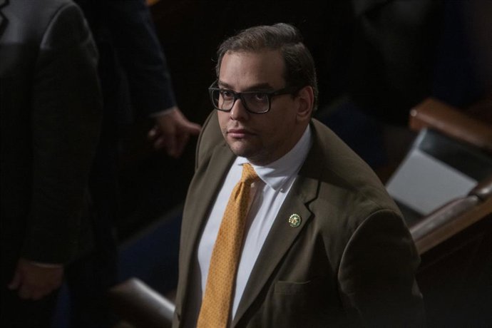Archivo - El congresista estadounidense George Santos