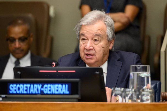 El secretario general de la ONU, António Guterres