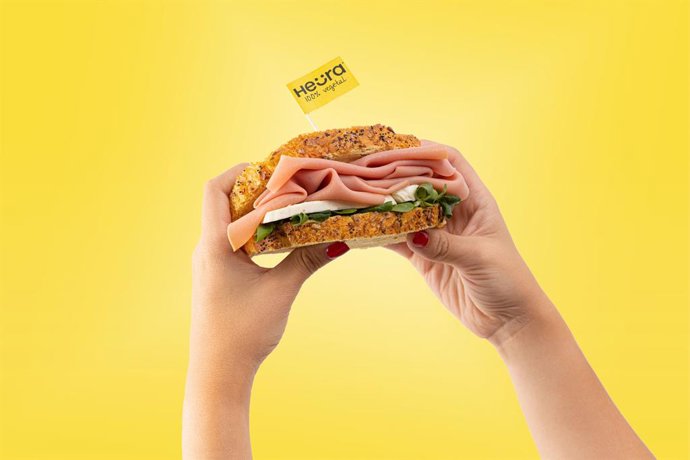 Lonchas "Estilo Jamón York" de Heura.