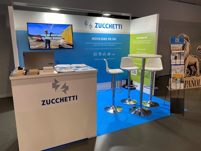 Stand de Zucchetti Spain en Finance Meeting 2023.
