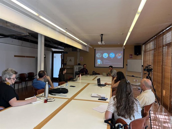 Imagen de una de las sesiones del primer curso.