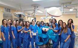 Profesionales del Servicio de Obstetricia del Macarena.