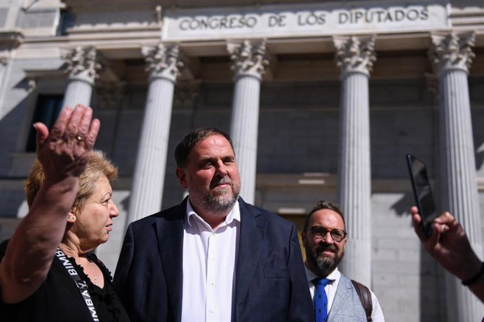 El presidente de Esquerra Republicana, Oriol Junqueras
