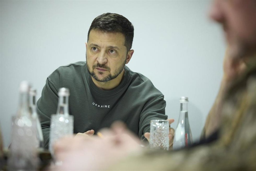 El presidente de Ucrania, Volodimir Zelenski