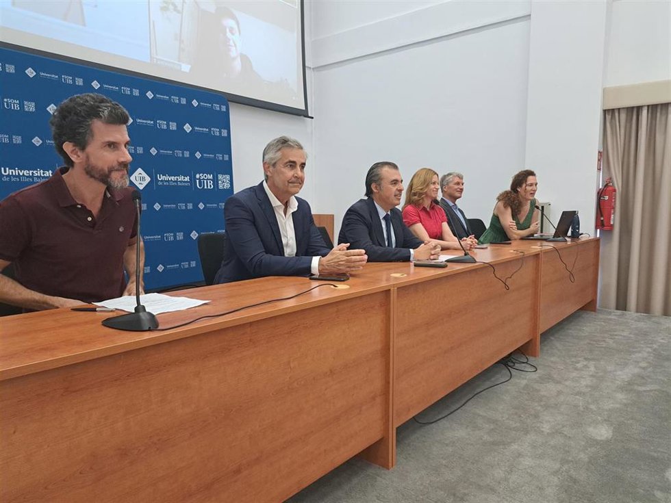 El conseller de Educación y Universidades, Antoni Vera, en el Orientation Day Mallorca.