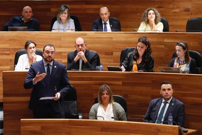 El presidente del Principado, Adrián Barbón.