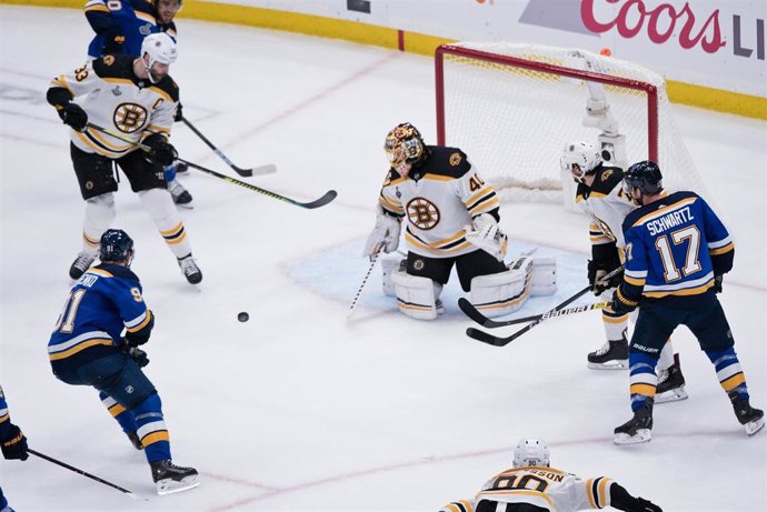 Archivo - Imagen de un partido de la NHL