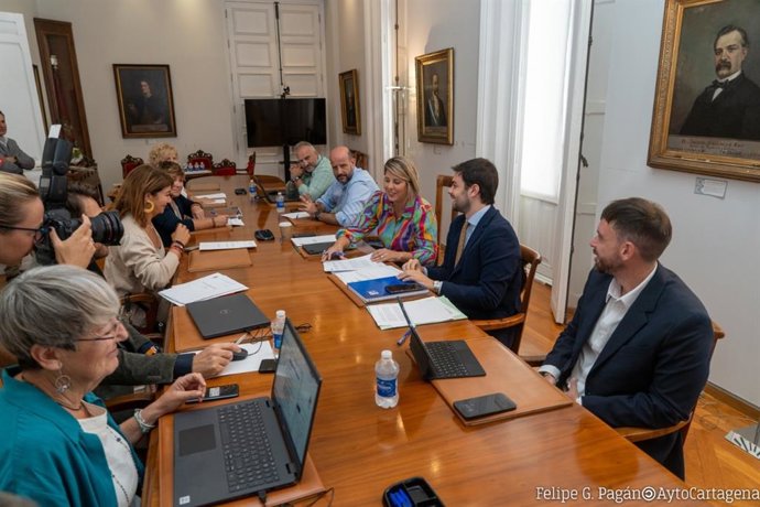 Imagen de la Junta de Gobierno del Ayuntamiento de Cartagena
