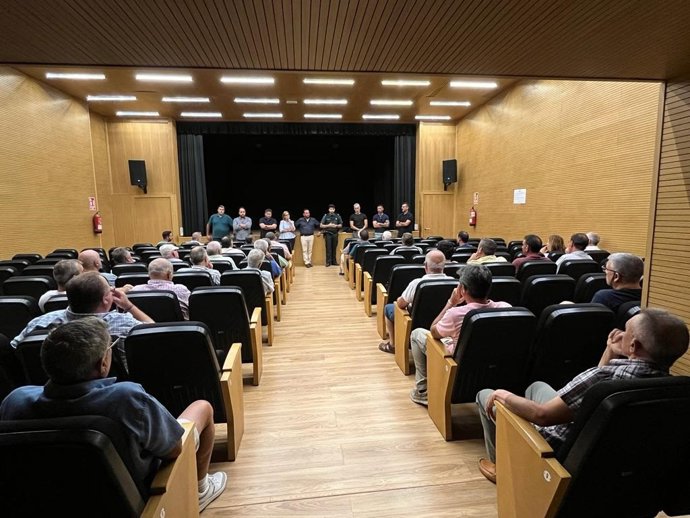 Reunión mantenida en La Algaba sobre el dispositivo de seguridad para la campaña de cítricos.