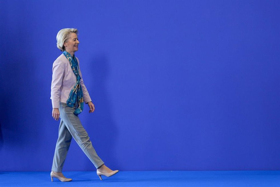 La presidenta de la Comisión Europea, Ursula Von der Leyen