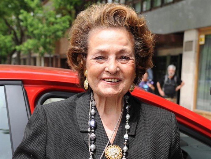 Archivo - Carmen Sevilla, en una de sus últimas imágenes